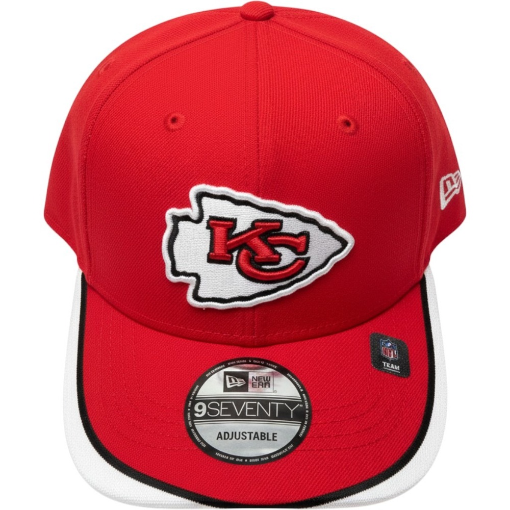 New Era 9SEVENTY Kansas City Chiefs Oakley Red Snapback Hat NFL Adjustable Cap